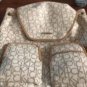 Calvin Klein backpack/purse